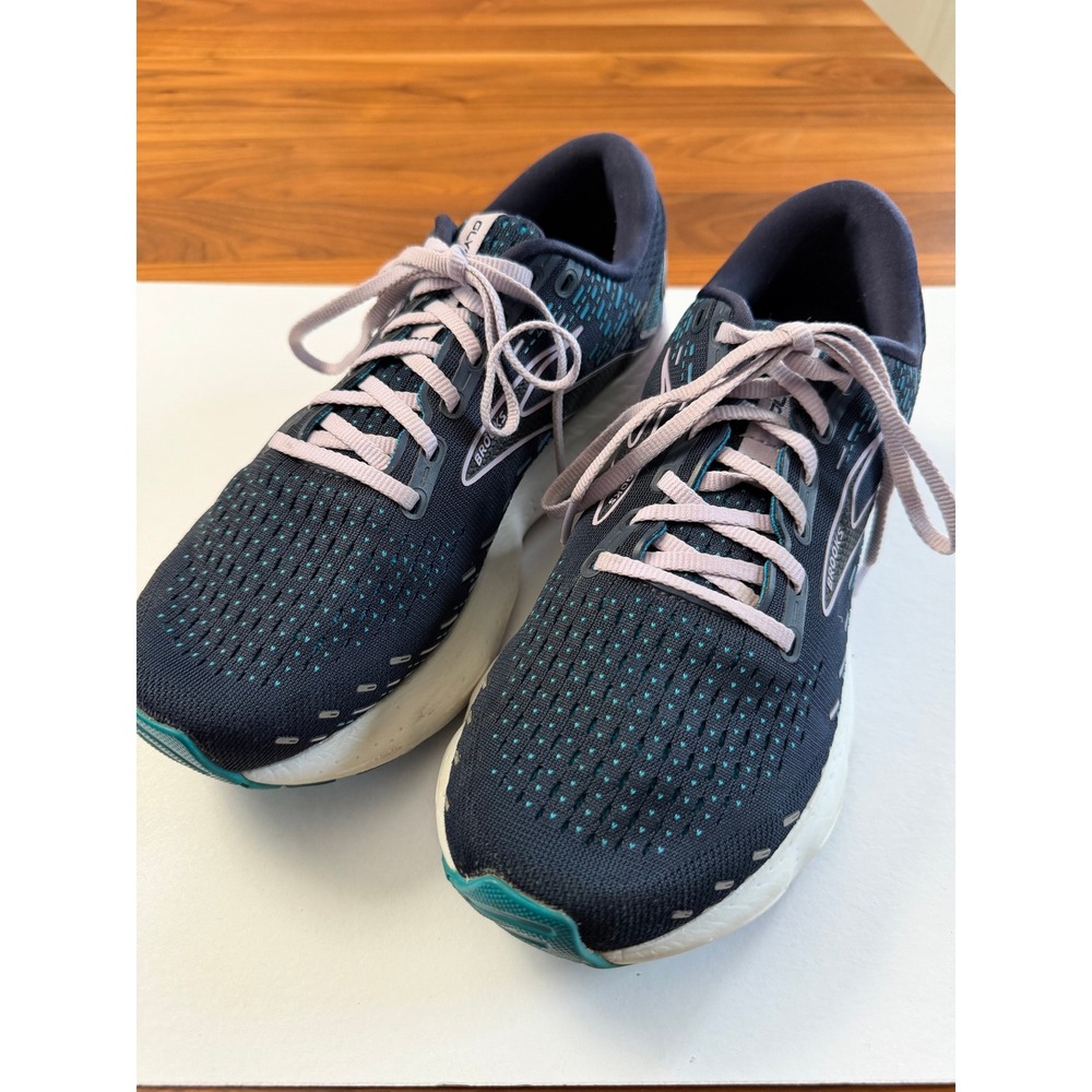 Brooks Glycerin 20 Womens Running Shoes Peacoat Ocean Wide Size 10